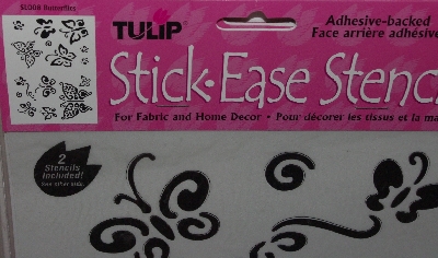 +MBA #3535-0034   "1999 Set Of 5 Tulip Stick-Ease Stencils"