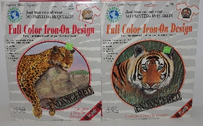 +MBA #3535-0055   "1990 Set Of 5 Fashion Show Originals Full Color Iron On Designs"