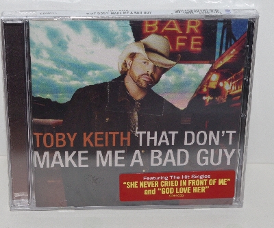 MBA #3636-549   "2008 Toby Keith "That Don't Make Me A Bad Guy" CD"
