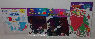 +MBA #3636-569   "11 Packs Of Cutouts For Scrapbooking"
