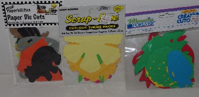 +MBA #3636-569   "11 Packs Of Cutouts For Scrapbooking"