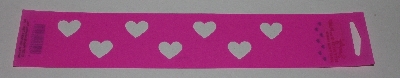 +MBA #3636-489    "1991 Plaid Petite Hearts Stencil"