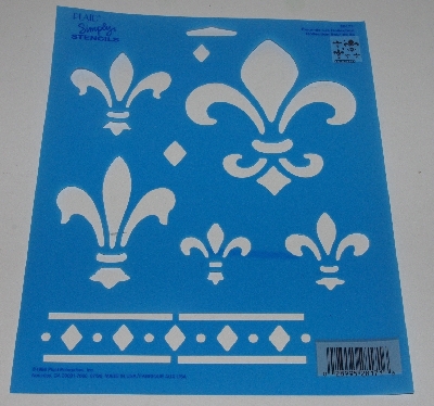 +MBA #3636-496   "1996 Plaid Fleur-de-Lis Collection"