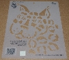 +MBA #3636-222  "1990 Plaid Leapin Leopard Stencil #28617"