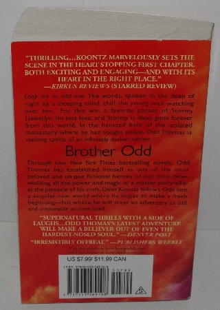 MBA 3636-267   "Set Of 3 Odd Books By Dean Koontz"