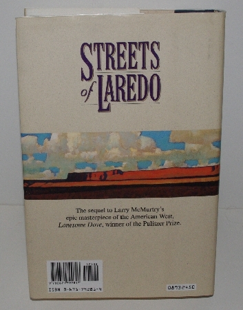 +MBA #3636-278   "1993 Streets Of Laredo Hard Cover Book"