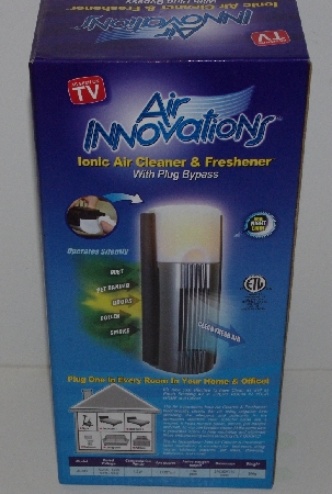 +MBA #3636-282   "Air Innovations Ionic Air Cleaner & Freshener With Plug Bypass"