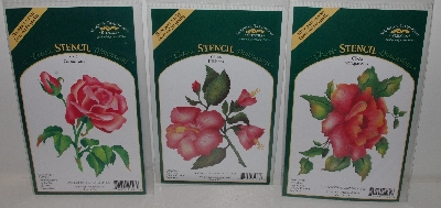 +MBA #3636-353   "1998, 1999 & 2001 Set Of 3 American Traditional 3 Part Over lay Stencils"