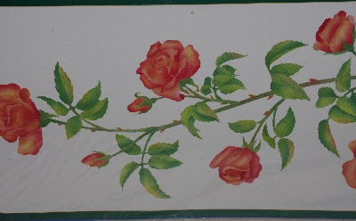 +MBA #3636-348   "1998 American Traditional 3 Part Overlay Arbor Rose Stencil #CDS-23"