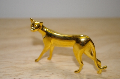 +MBA #4-065  "1986 Art Deco  Franklin Mint Collectible Cat