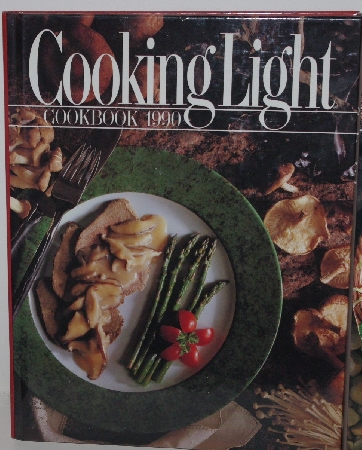 +MBA #3636-131  "1990 & 1991 Set Of 2 Cooking Light Hard Cover Books"