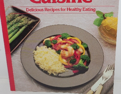 +MBA #3636-173   "1986 Sunset Light Cuisine Paper Back Cook Book"
