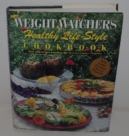 +MBA #3636-165   "1990 Weight Watchers Healthy Life Style Cook Book Hard Cover"