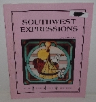 +MBA #3636-141   "1990 Southwest Expressions Stained Glass Pattern Book By Gloria Fohr"