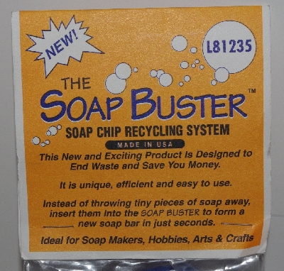 +MBA #3737-0017   "Buster Creations The Soap Buster Soap Chip Recycling System"
