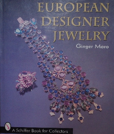 +MBA #3838-0153  "1995 European Designer Jewelry By Ginger Moro" Hardcover