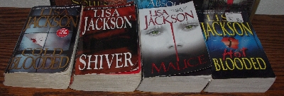 +MBA #3838-0001   "Set Of 6 "New Orleans" Series Books By Lisa Jackson"