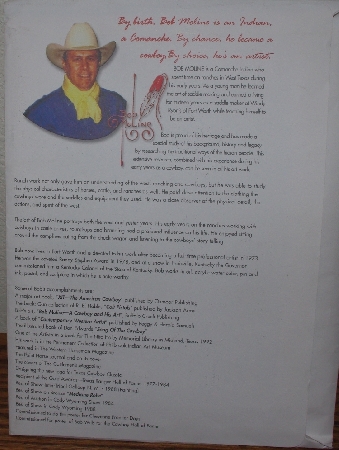 "SOLD"  MBA #3939-174   "Bob Moline's Western Art Series "The Texas Collection" Tracing & Tooling Patterns"
