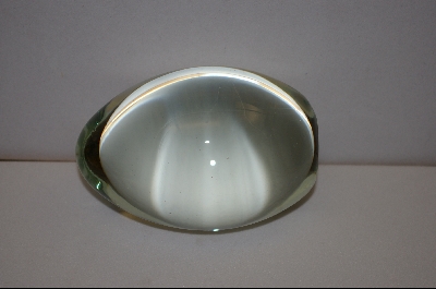 +MBA #9-096  Very Large Clear Rock Crystal Egg