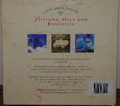 +MBA #3939-0034   "Gifts From Nature Lotions, Oils & Essences By Joanne Rippin" Hard Cover With Jacket
