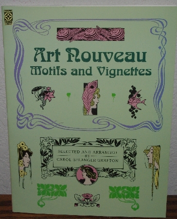 +MBA #3939-429   "1989 Art Nouveau Motifs & Vignettes" Paper Back