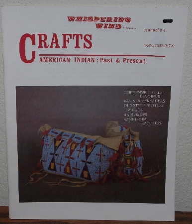 +MBA #3939-220  "1991 Whispering Wind Crafts "American Indian Past & Present Annual #4"
