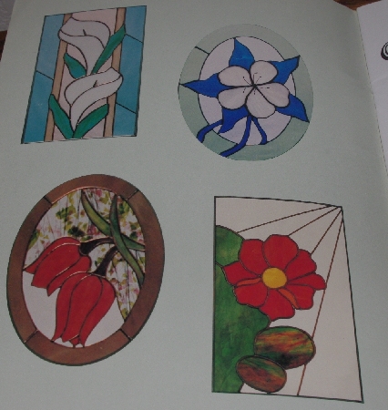+MBA #3939-209   "1993 Flowerscapes In Glass By Donna Schulze"
