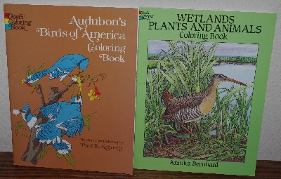 +MBA #3939-0012   "Set Of 2 "Birds" Dover Coloring/Pattern Coloring Books"