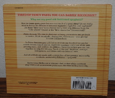 +MBA #4040-0092  "1995 Pasta Shmasta By Karen Cross McKeown" Hard Cover