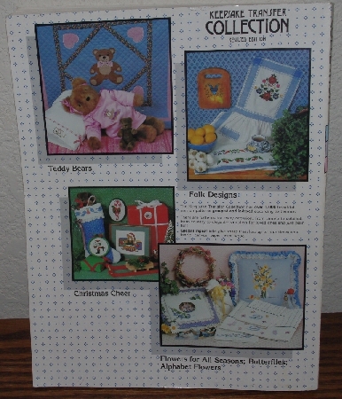 +MBA #4040-125  "1984 Keepsake Transfer Collection The Big Book" By Craftways Paper Back