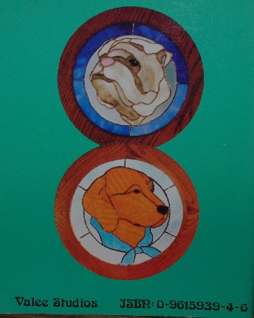 +MBA #4040-236 "1987 Dog'Gone De MelloStained Glass Patterns" By Randy Demello