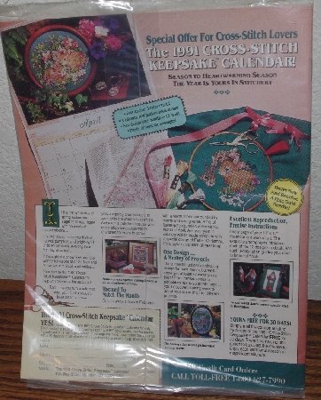 +MBA #4040-0051   "1990 Cross  Stitch Quick & Easy" Paper Back