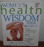 +MBA #4040-0061  "2002 Women's Health Wisdom 2002" Paper Back