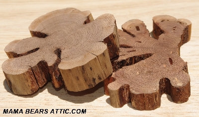 +MBA #5558-0062  "Set Of (2) Sliced Manzanita Root"