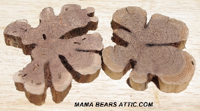 +MBA #5558-0098  "Set Of (2) Manzanita Root Slices"