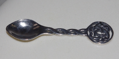 +MBA #5600-0269  "Sterling Irish Knot Mini Spoon"