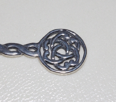 +MBA #5600-0269  "Sterling Irish Knot Mini Spoon"