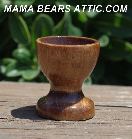 +MBA #5604-0034  "Light Lavender Glass Seed Bead Mosaic Egg With Stand"