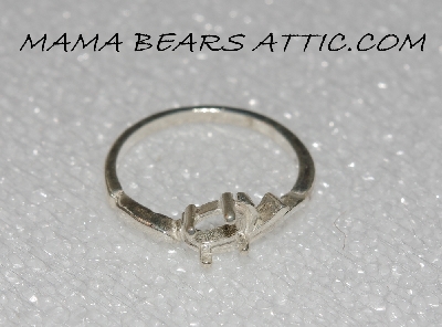 +MBA #5609-0018   "Sterling Ring Setting"