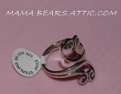 +MBA #5608-0052   "Fancy Sterling Silver Adjustable Ring"