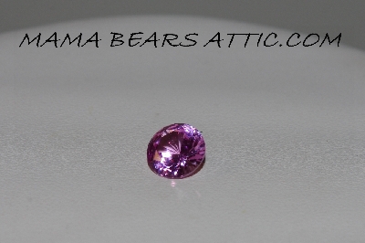+MBA #5608-341  "1990's Greigers 8.mm Round Lab Created Pink Sapphires Set Of (4)"