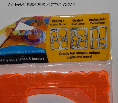 +MBA #5608-277   "2001 FISKARS 3 Pack Circles, Ovals & Rectangles Shape Templates"