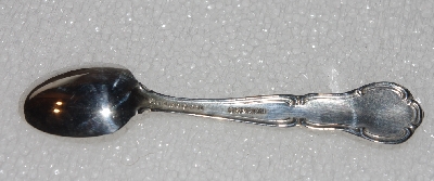 MBA #5609- 0057  "1978 Oregon Sterling Franklin Mint Mini State Flower Spoon"