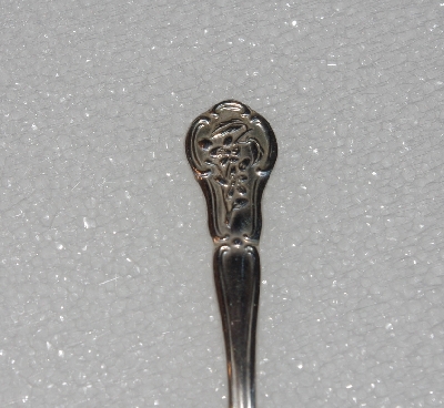 MBA #5609-74  "1978 Sterling Franklin Mint Mini Florida State Flower Spoon"