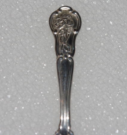 MBA #5609-88  "1978 Franklin Mint Mini North Carolina State Flower Spoon"