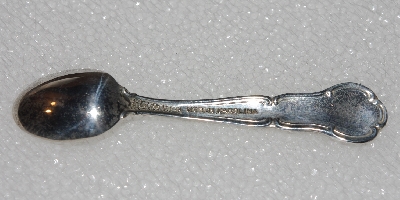 MBA #5609-88  "1978 Franklin Mint Mini North Carolina State Flower Spoon"