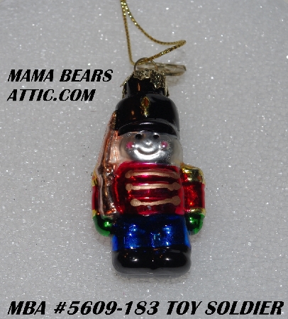 +MBA #5609-183  "2004 Thomas Pacconi Advent Toy Soldier Replacement Ornament"