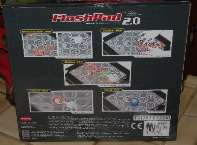 +MBA #1313-298  "Flash Pad 2.0 Touch Screen Hand Held Game With Light & Sound"