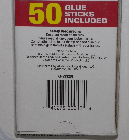 +MBA #2828-268  "2006 Cold Head Freestyle Cordless Glue Gun 4.8 Volts"