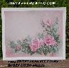 +MBA #5611-0060  "1995 Crystal Skelly "Pink Roses" Litho #IM216"